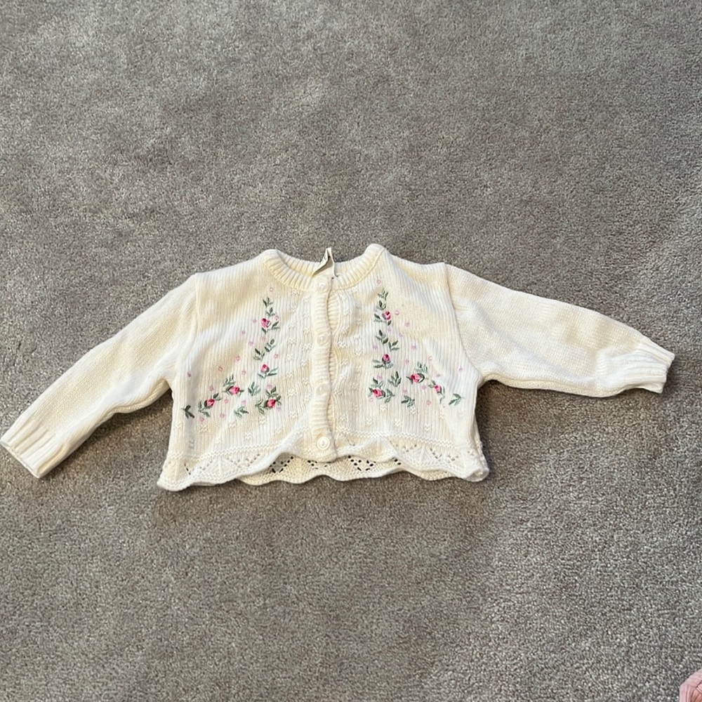 Baby girl vintage sweater